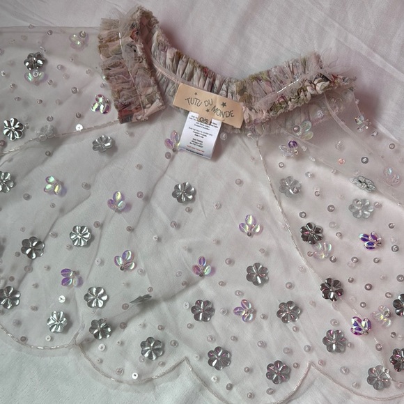 Tutu du Monde floral cape